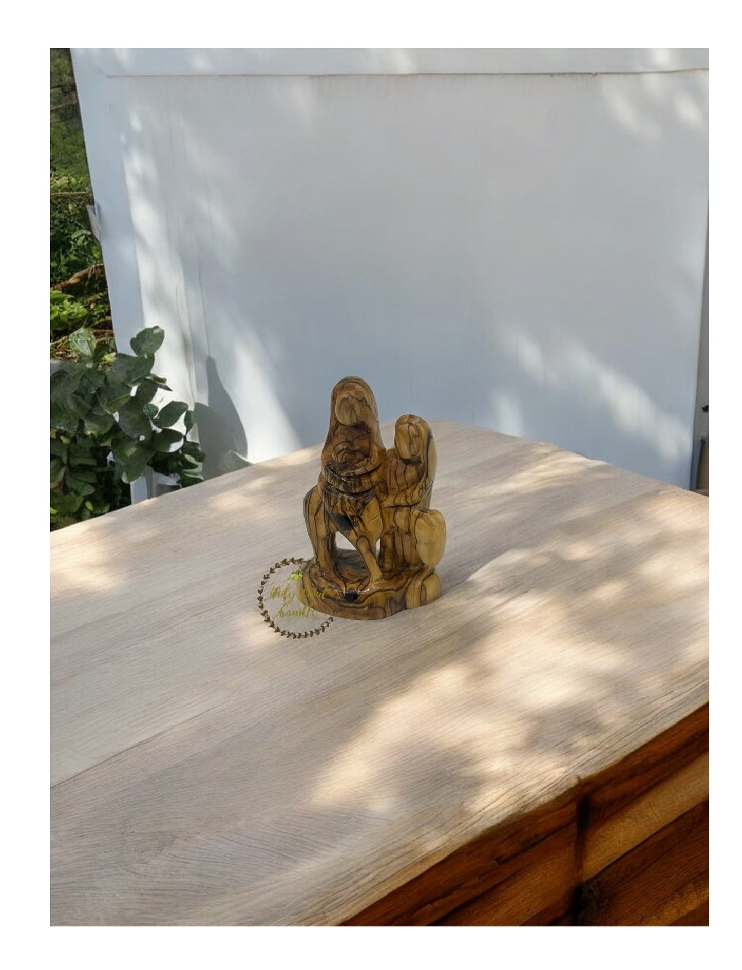 Olive Wood Flight To Egypt with Base