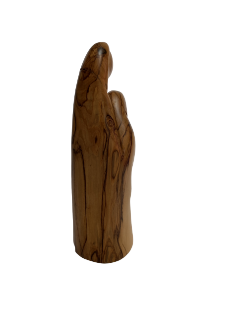 Olive Wood Abstract Holy Family
