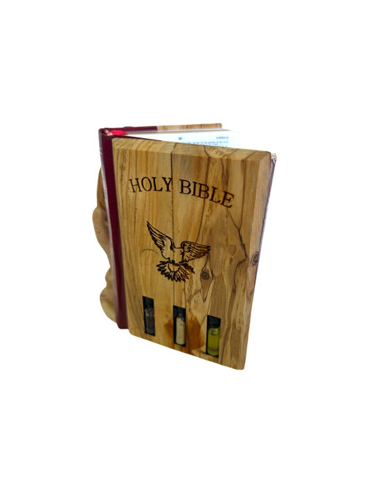 Olive Wood Cover' Bible