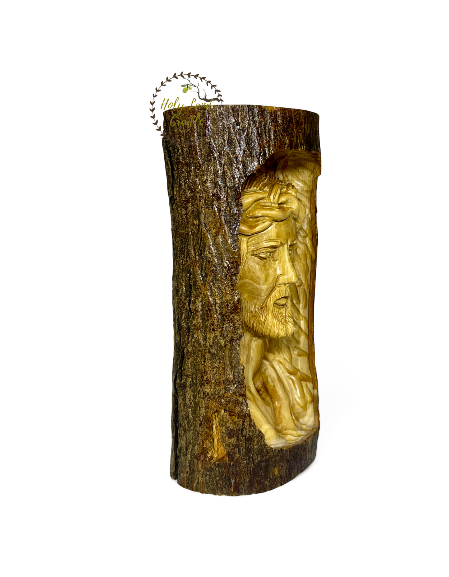 Olive Wood Jesus Face