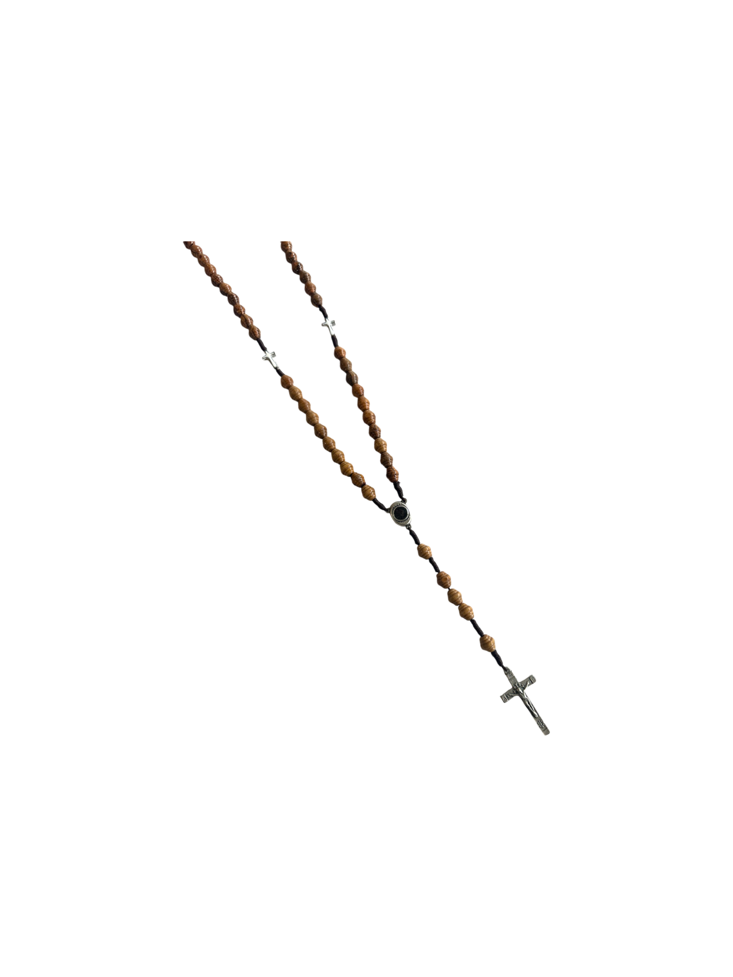 Olive Wood Oval Beads Rosary