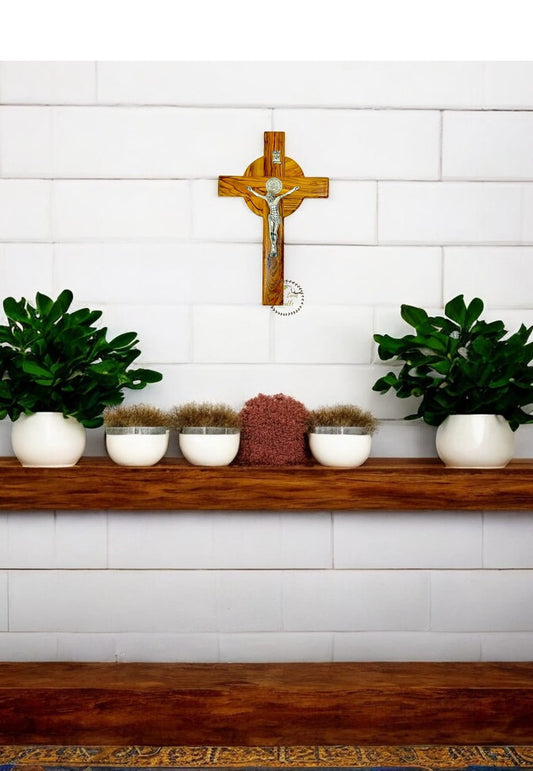 St. Benedict Olive Wood Cross
