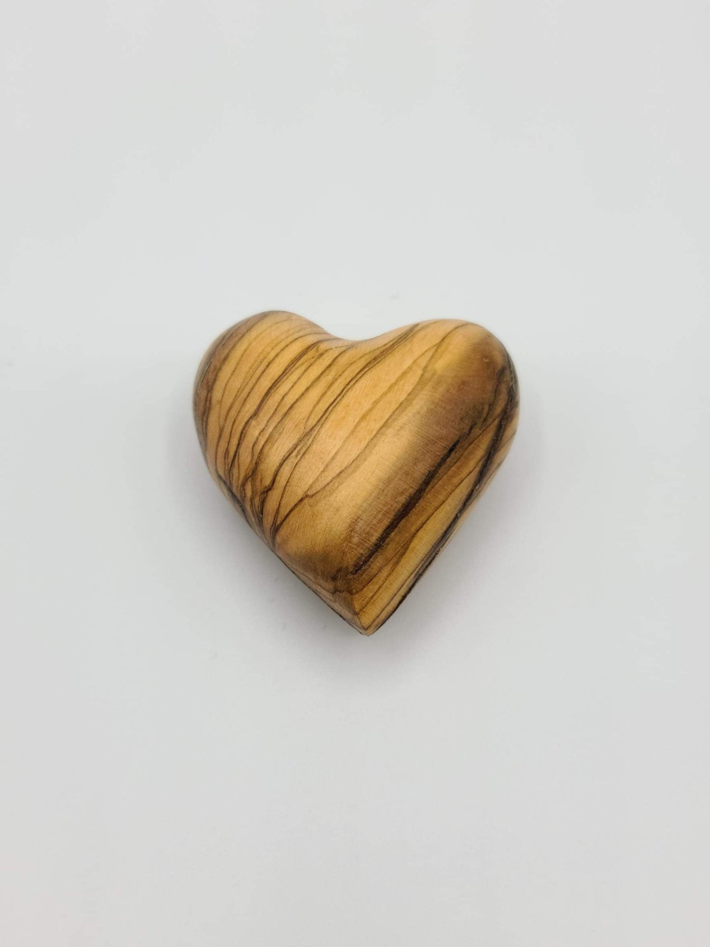 Olive Wood Holy Land Holding Heart