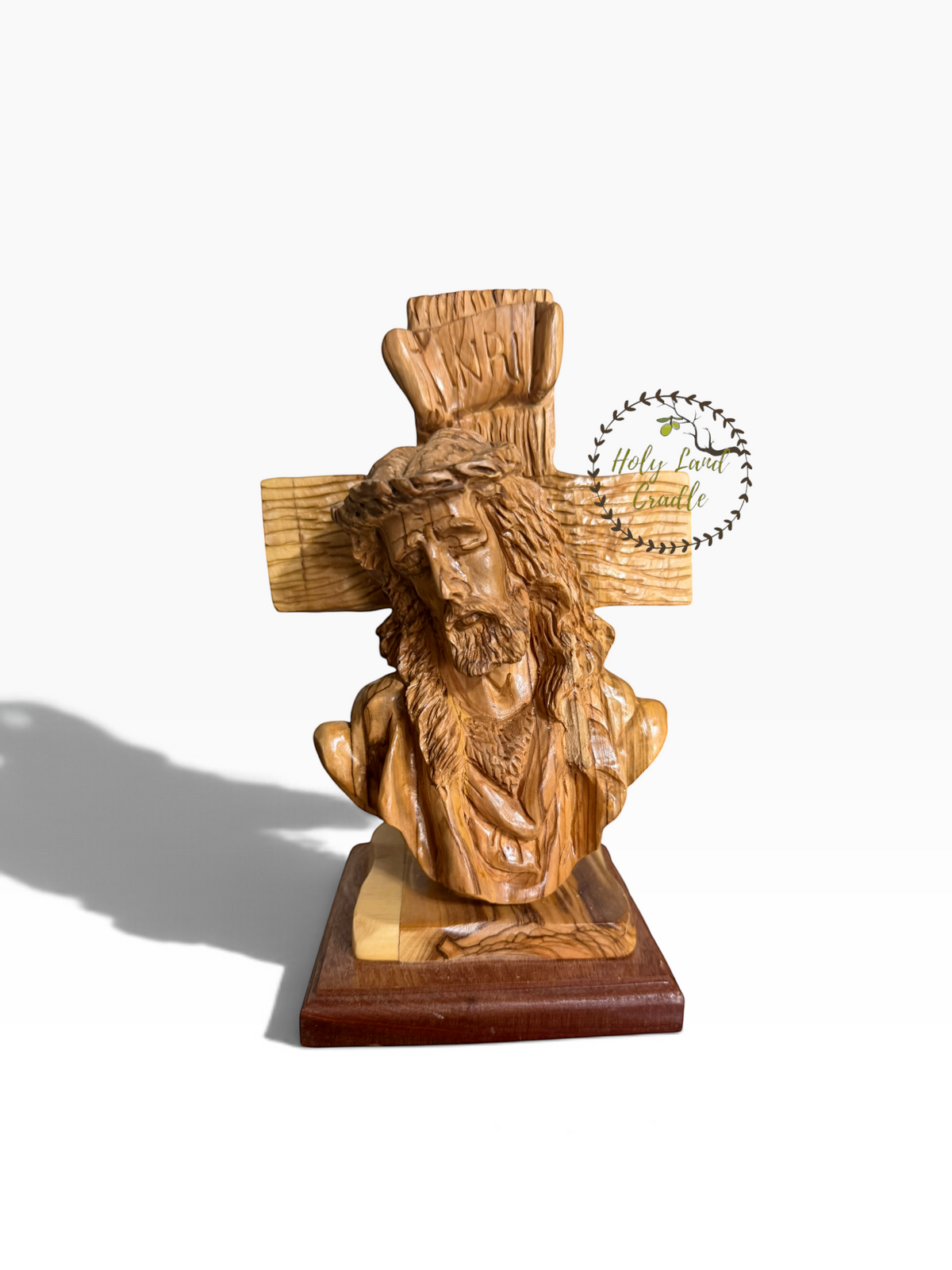 Jesus Christ Face & Bust on a Cross