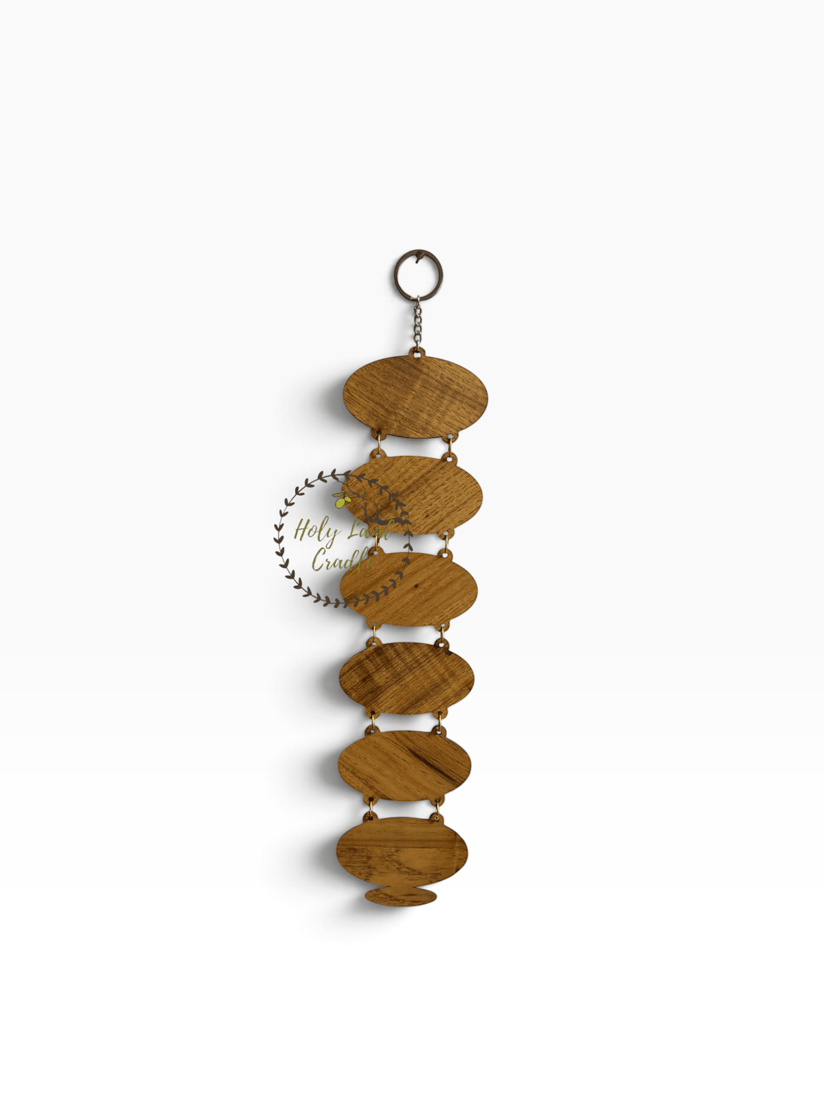 Olive Wood God Bless Our Home Wall Hanging with Holy Water & Holy Oil - Holy Land Cradle