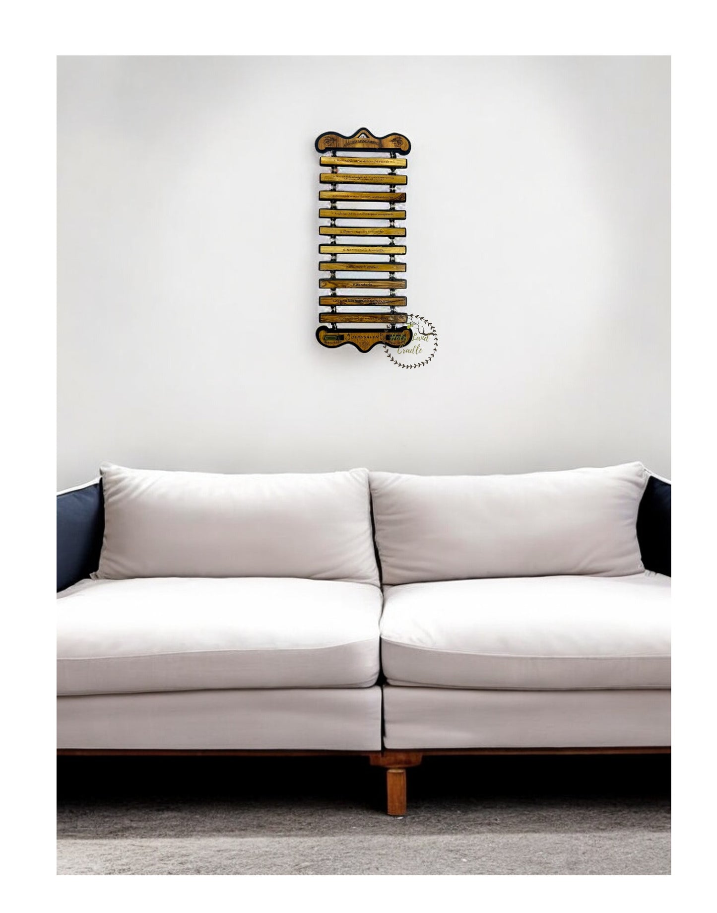 Olive Wood The Ten Commandments