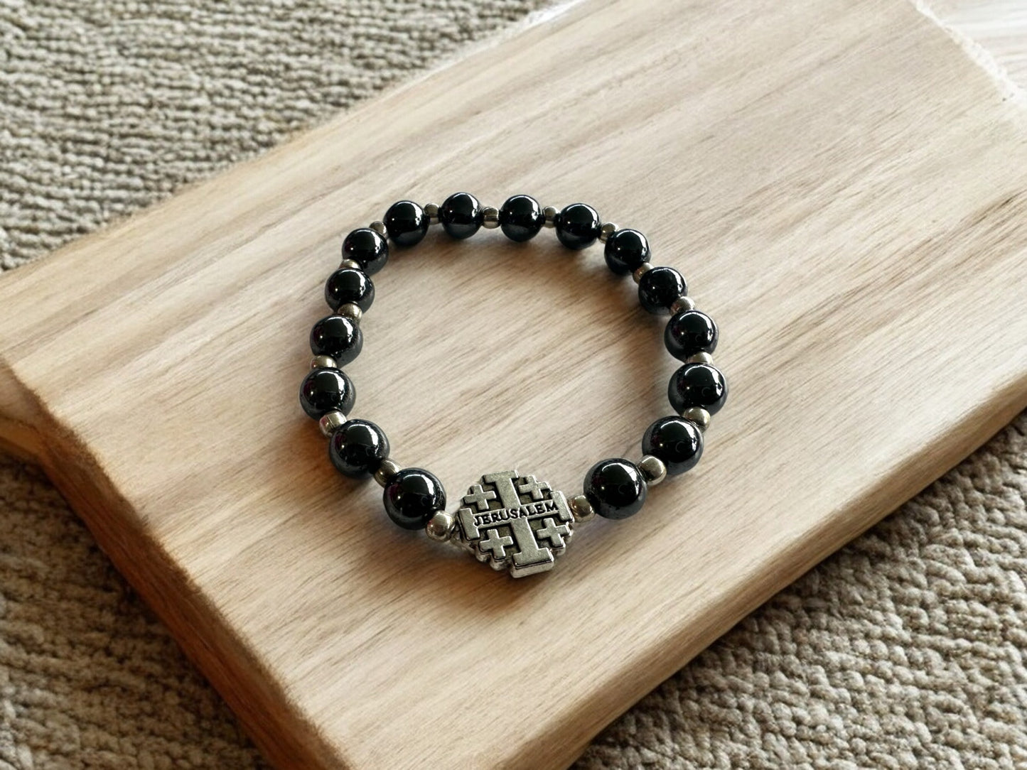 Bracelet Black Beads