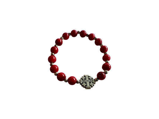 Red Beads Bracelet