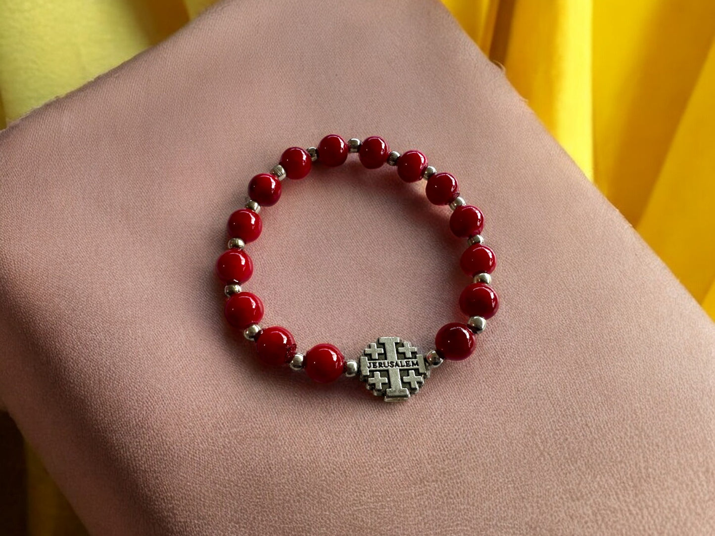 Red Beads Bracelet