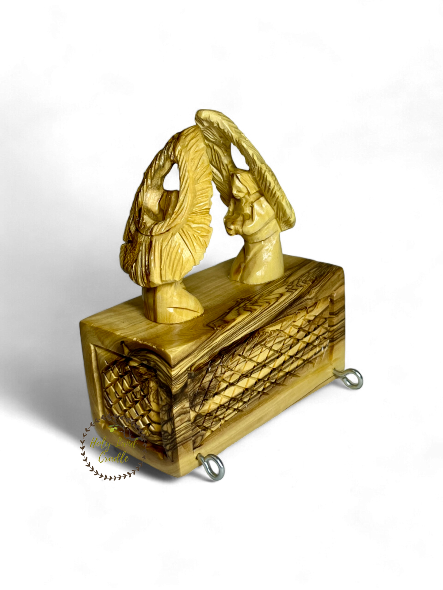 Olive Wood Ark of the Covenant with Priests