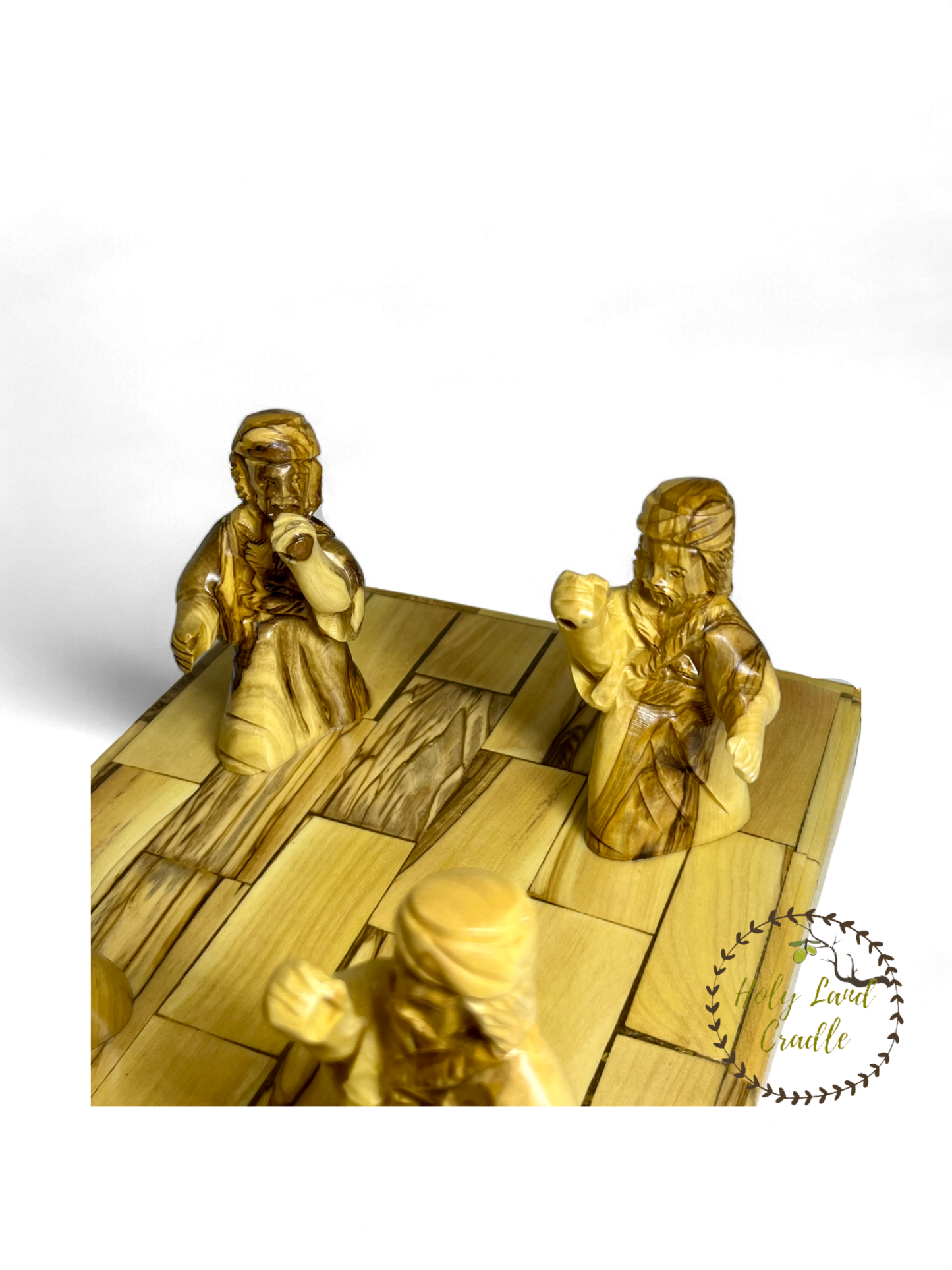 Olive Wood Ark of the Covenant with Priests