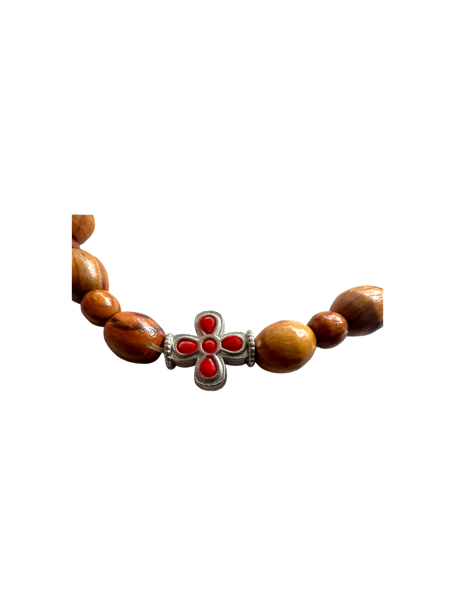 Olive Wood Beads Bracelet