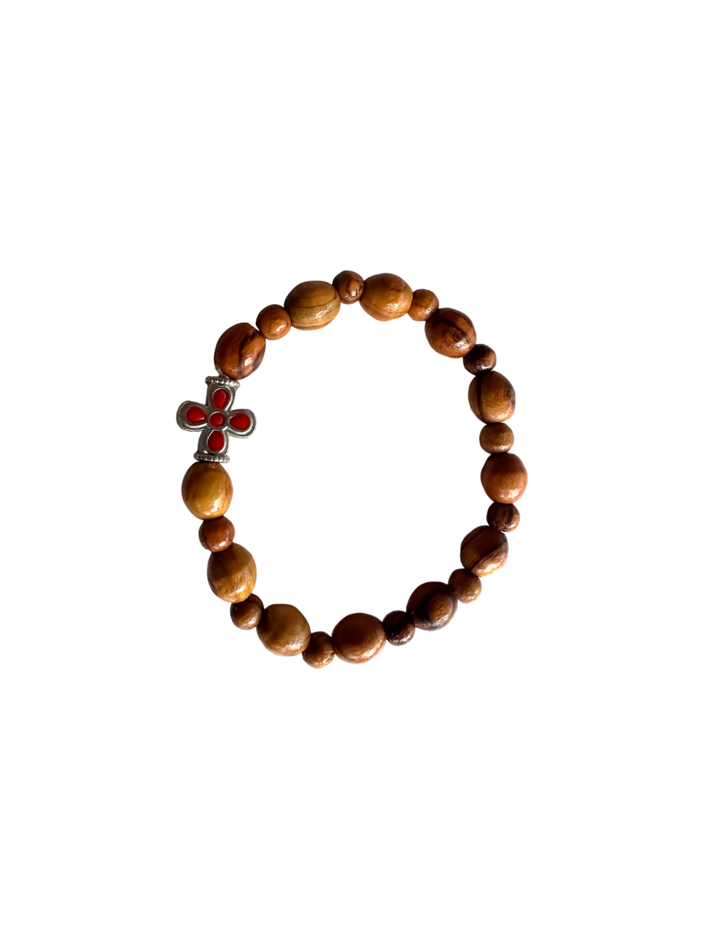 Olive Wood Beads Bracelet