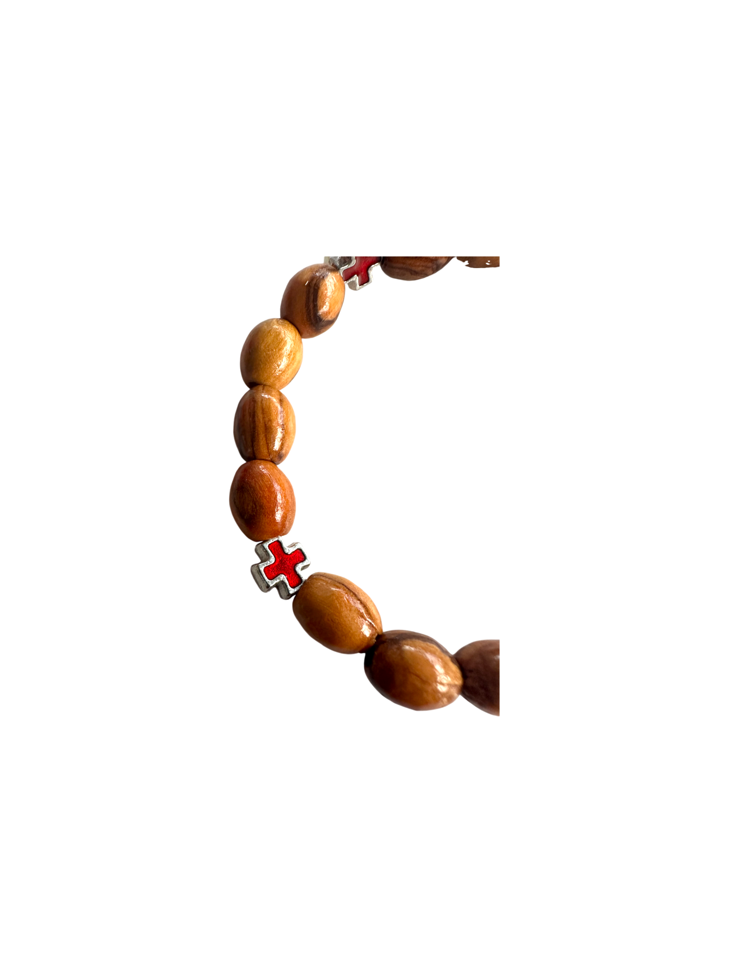 Olive Wood Beads Bracelet