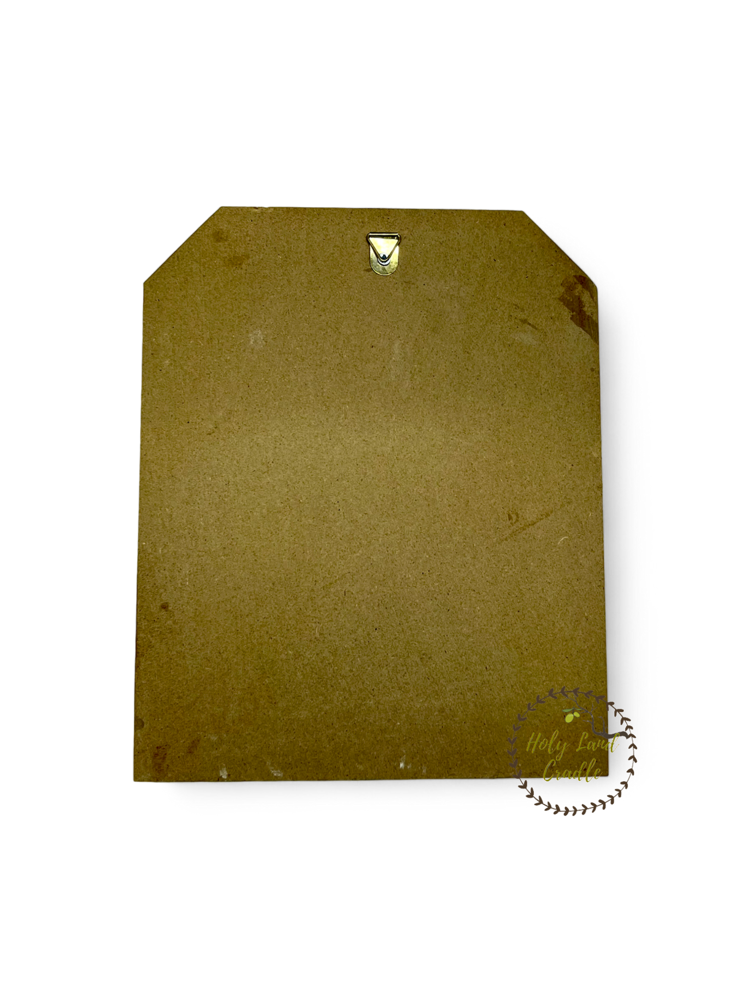 Olive Wood  Holy Family with Water/Oil Font