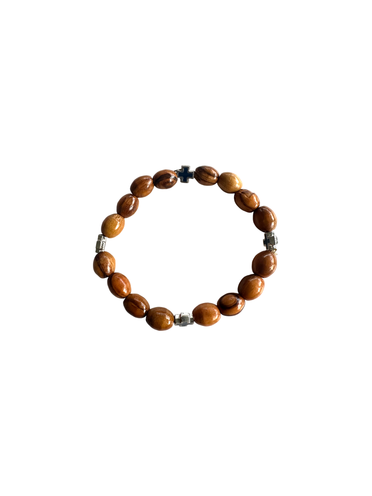 Olive Wood Beads Bracelet