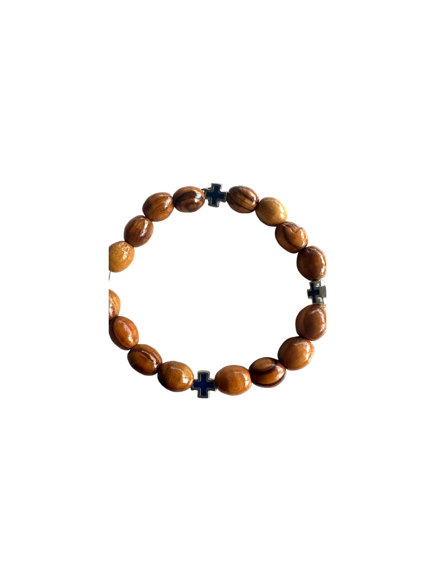 Olive Wood Beads Bracelet
