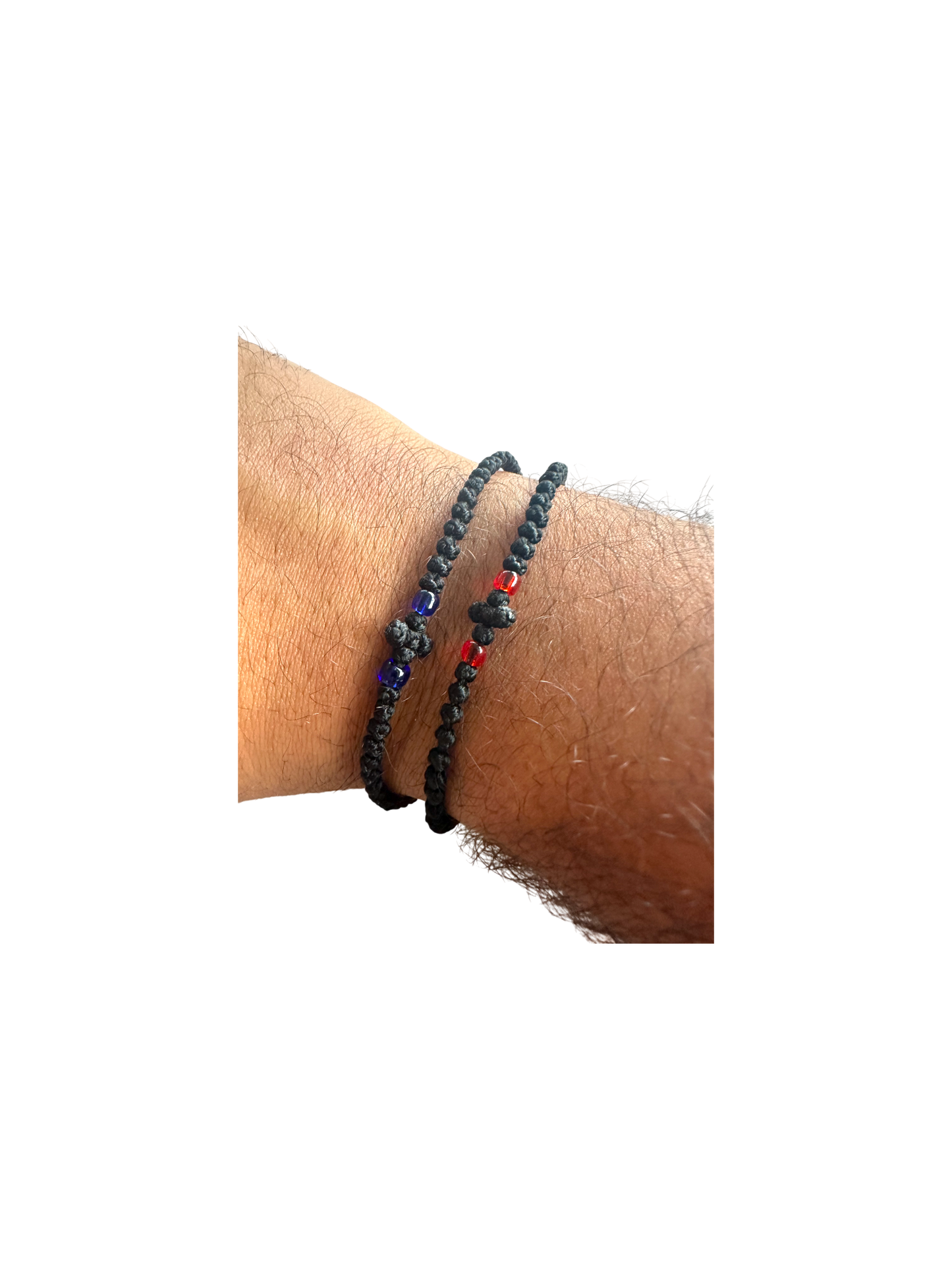 String Bracelet with Cross