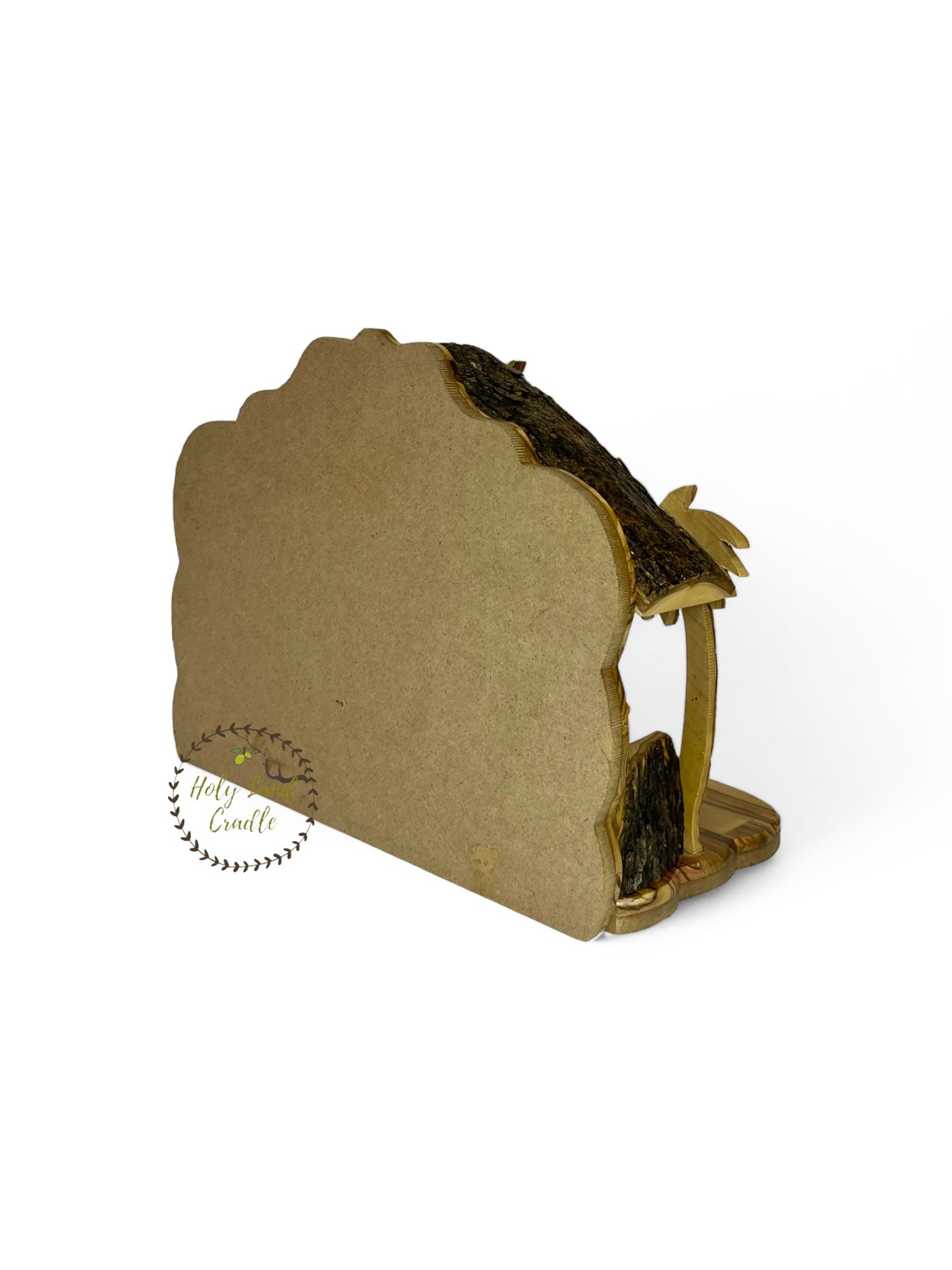 Olive Wood Musical Nativity Scene