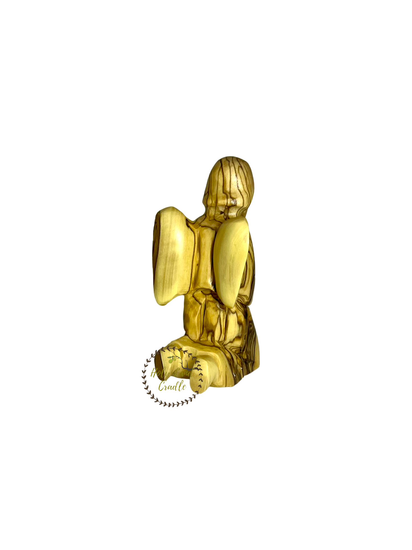 Olive Wood Praying Angel Figures