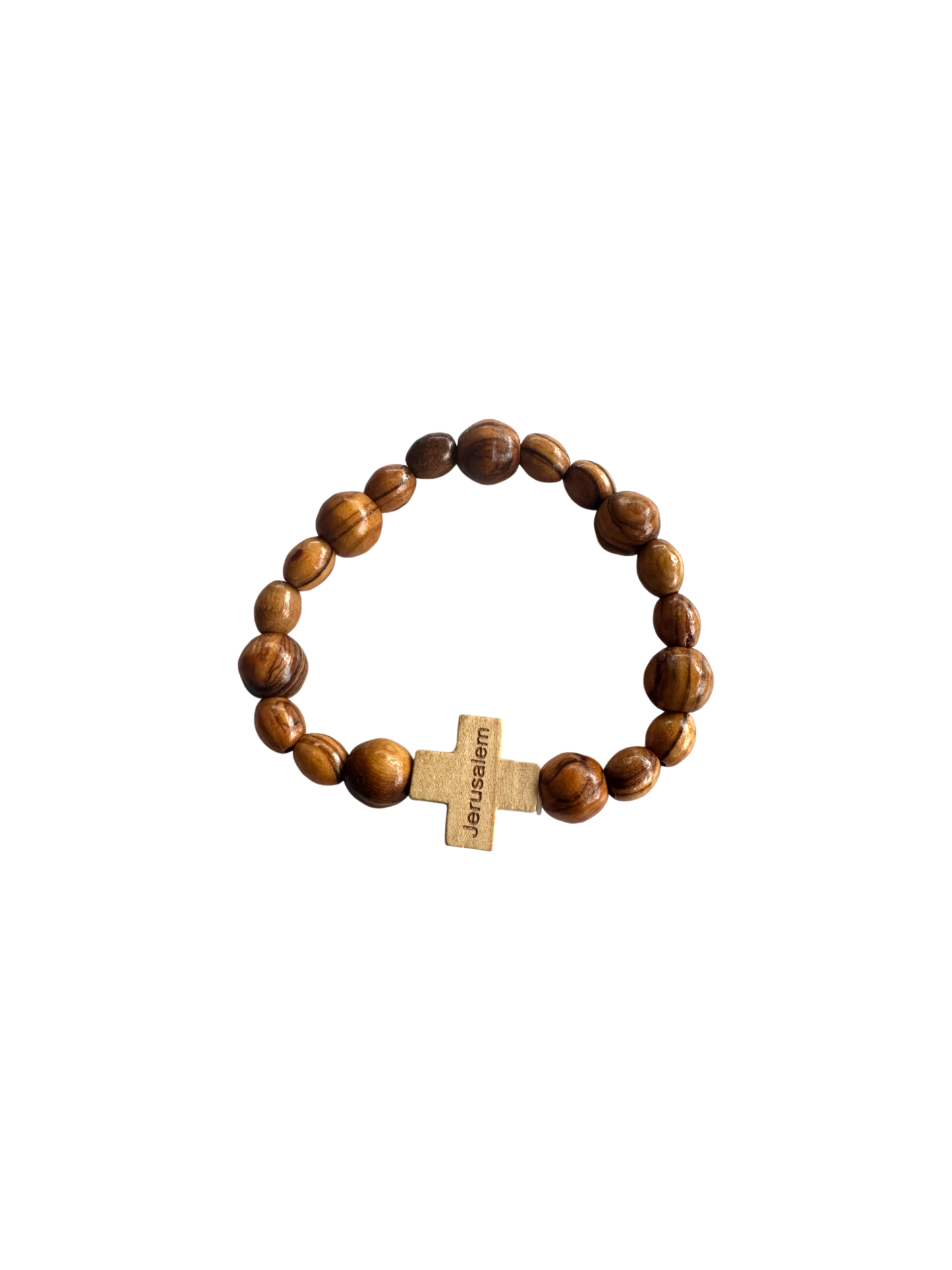 Olive Wood Beads Bracelet