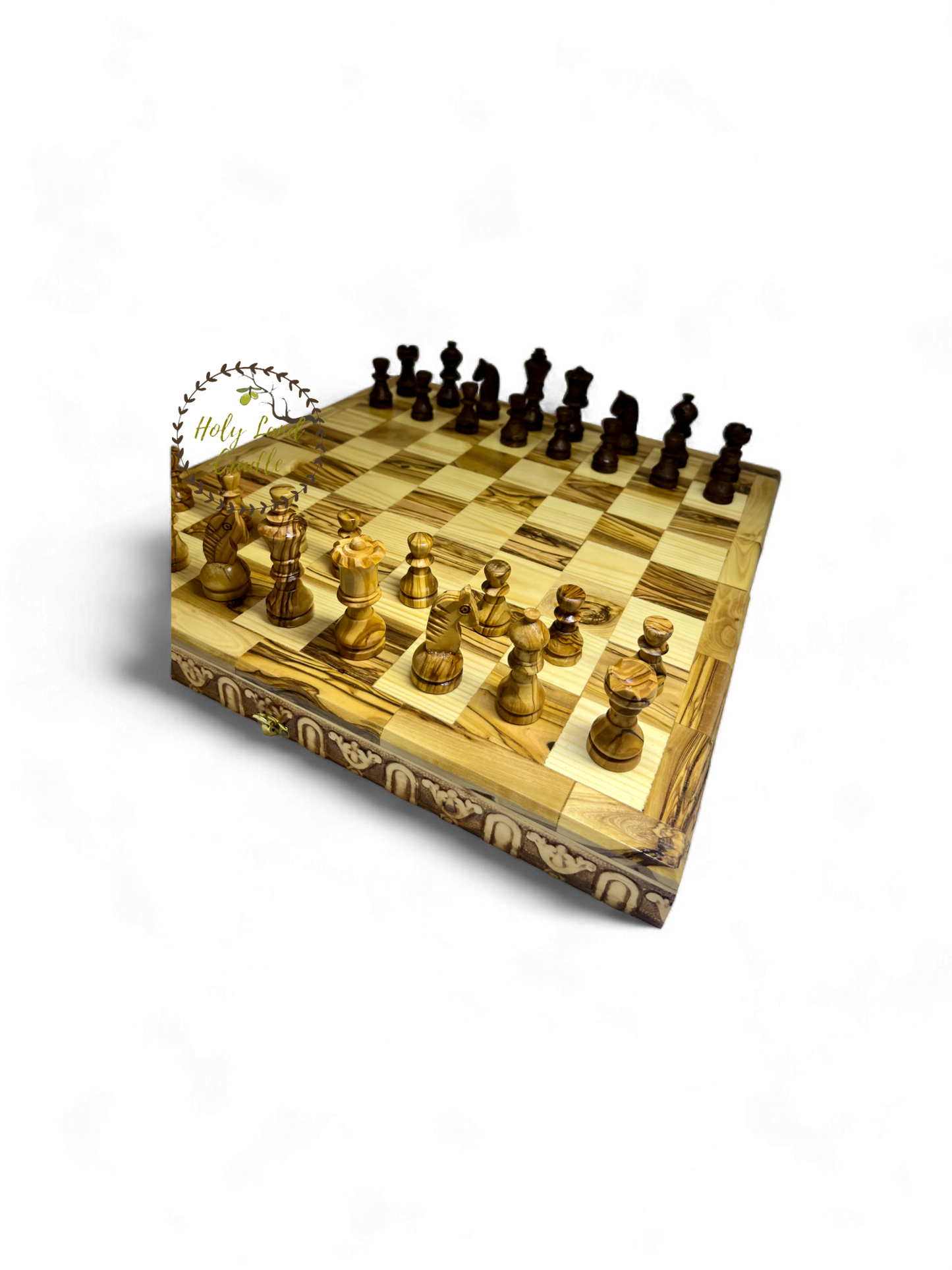Olive Wood Chess