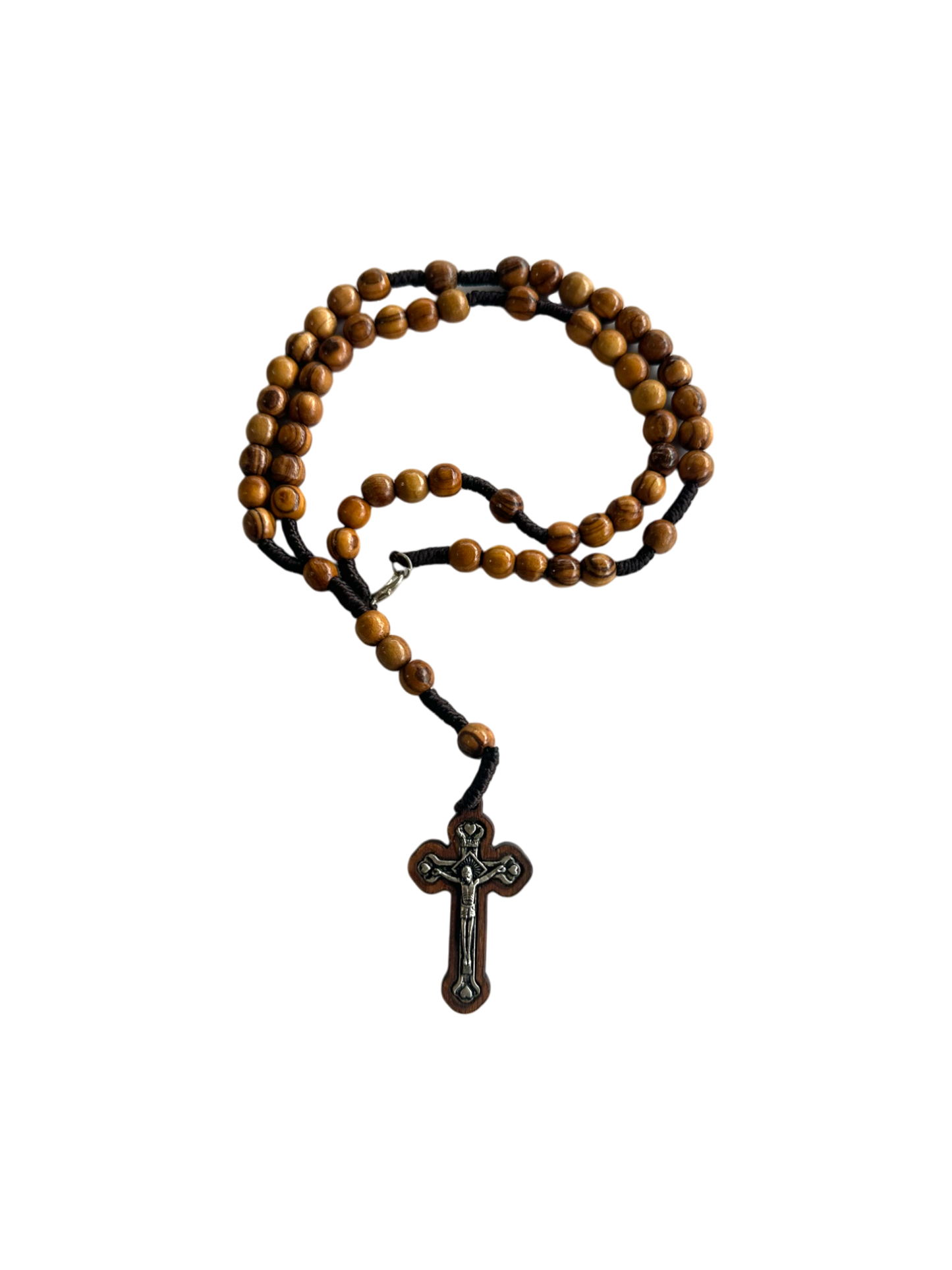 Olive Wood Beads Rosary