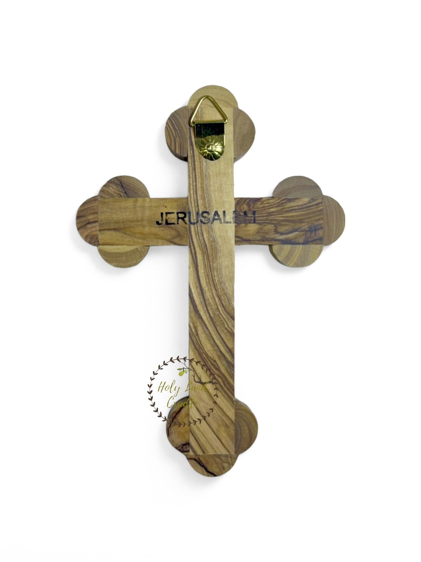 Olive wood With Mother of Pearl Full wall Cross