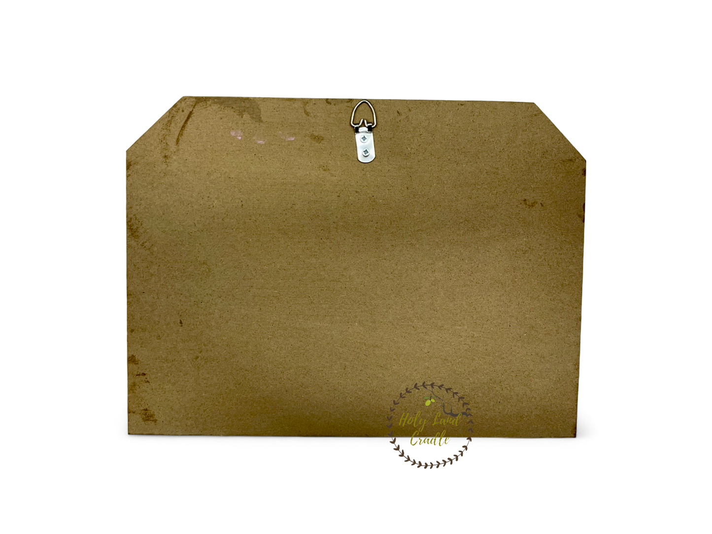 Olive Wood Last Supper With Natural Bark