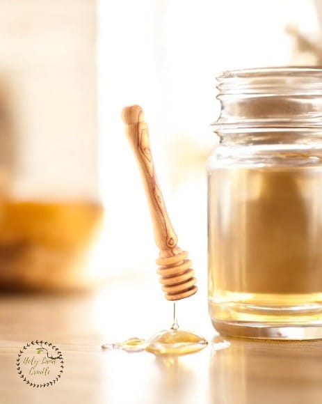 Olive Wood, Honey Dipper