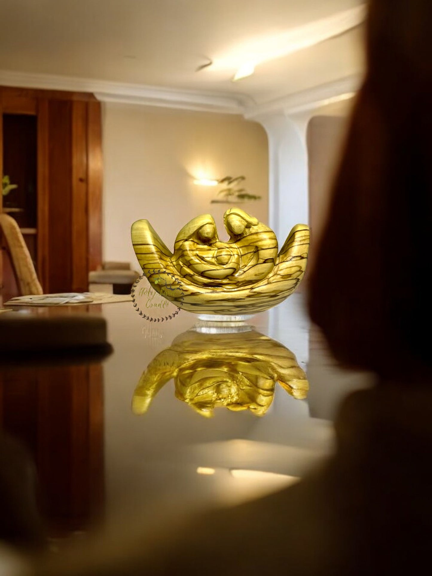 Olive Wood Noah's Ark