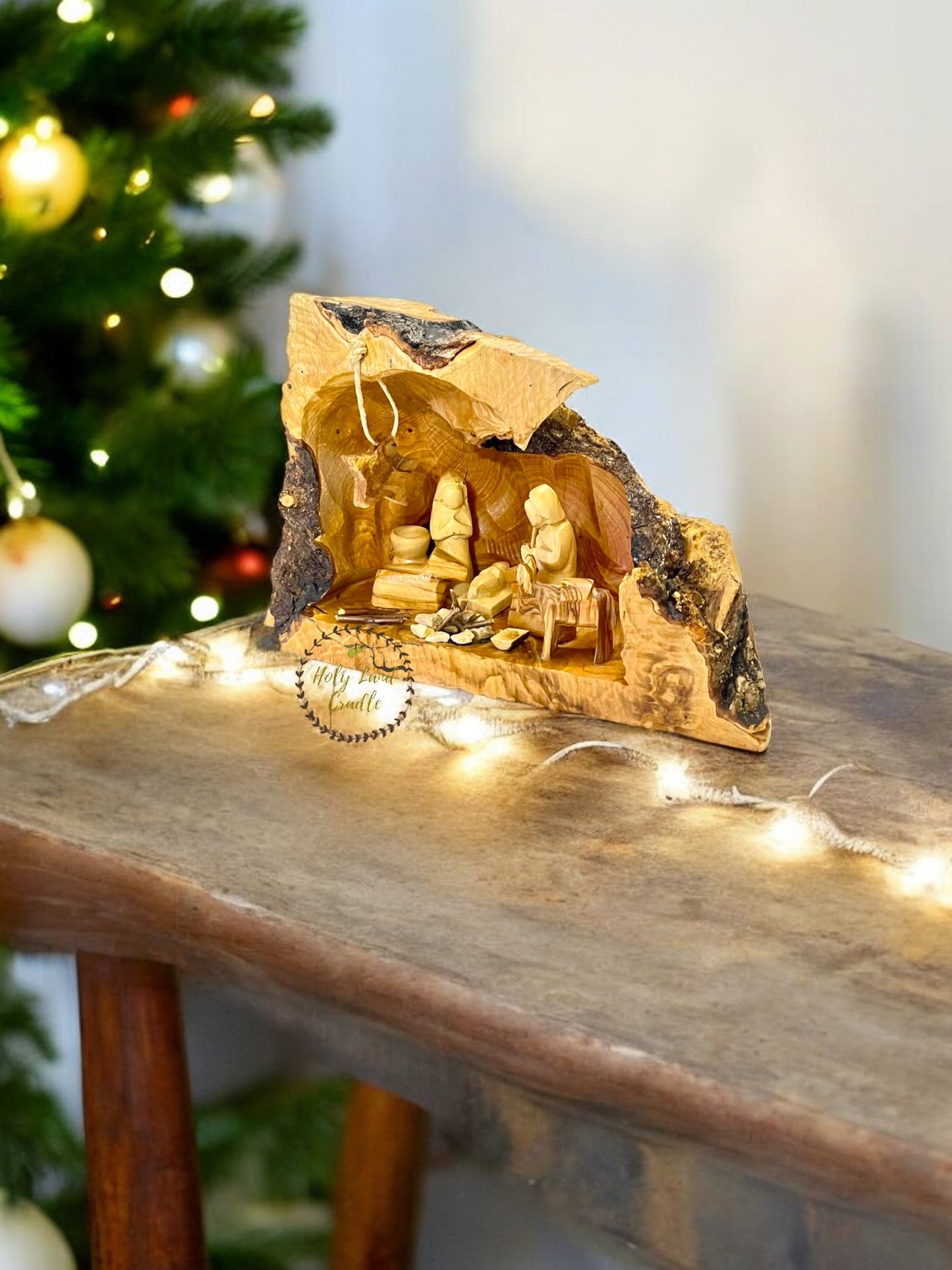 Nativity Cave Olive Wood Branch