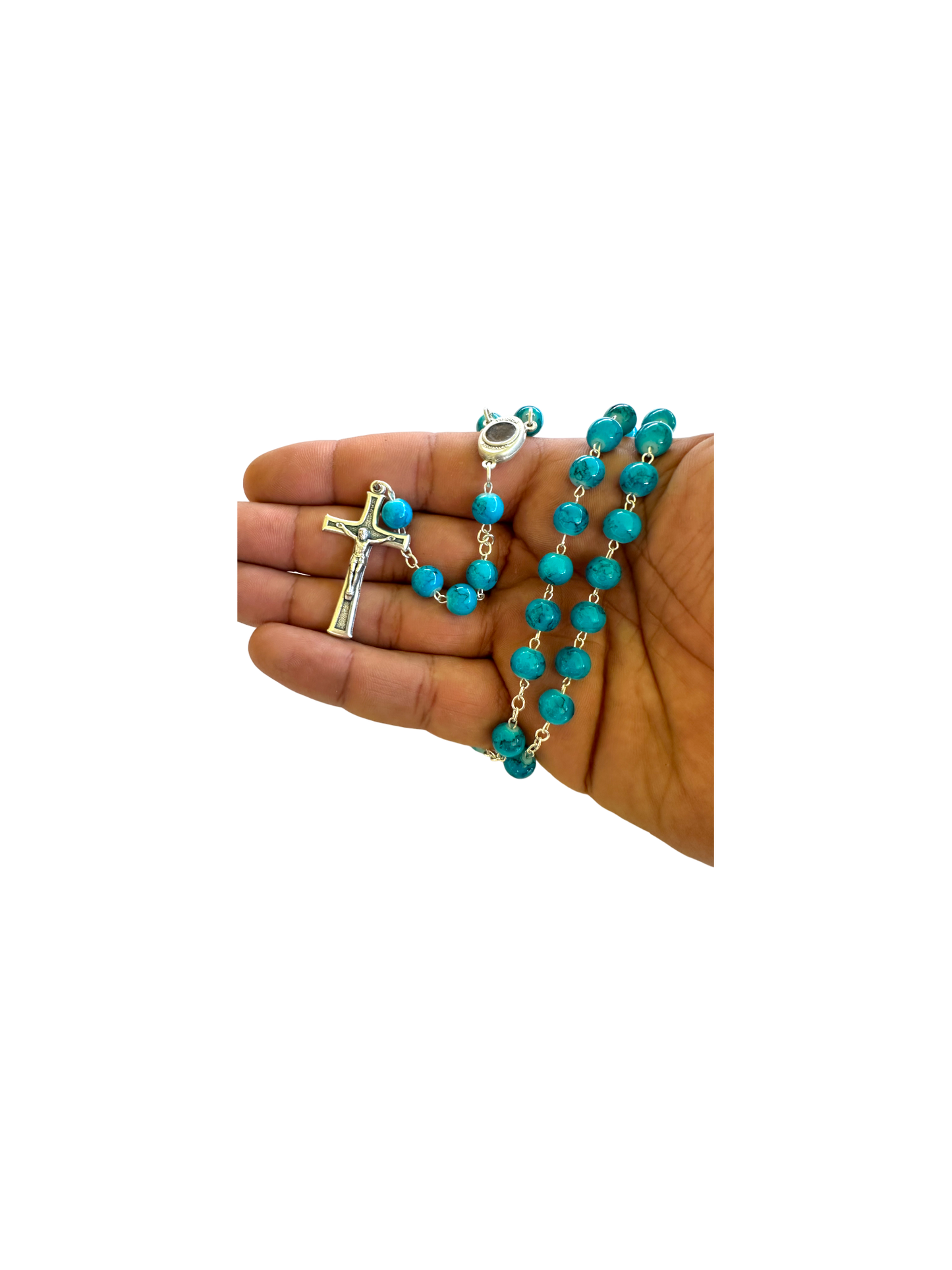 Rosary Turquoise Beads
