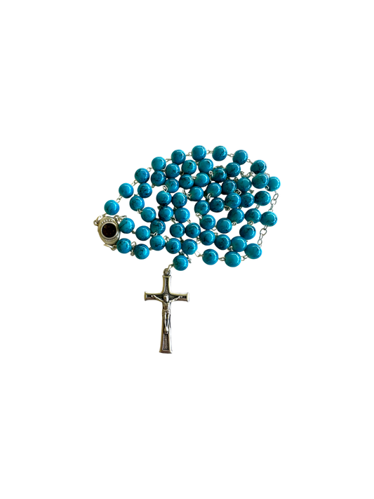 Rosary Turquoise Beads