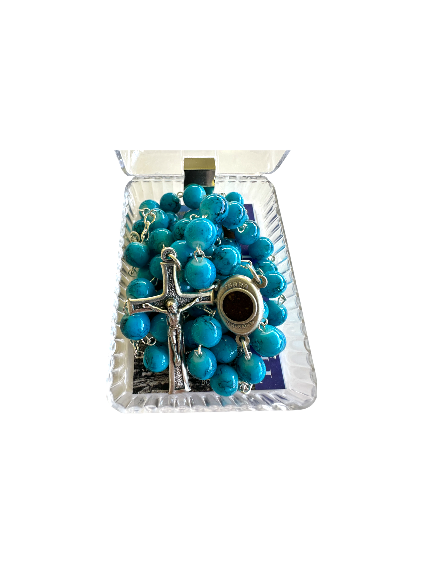 Rosary Turquoise Beads