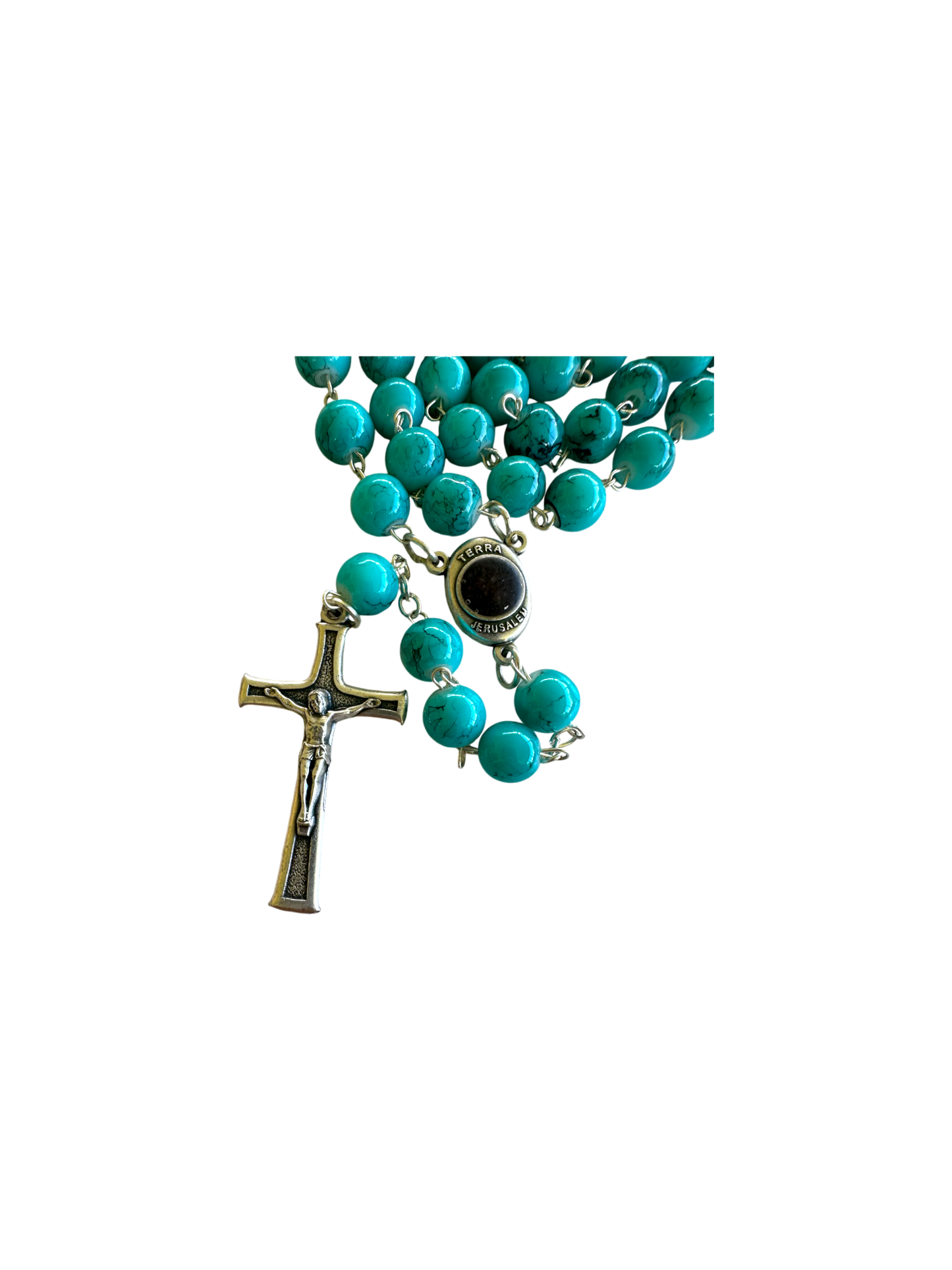 Rosary Turquoise Beads