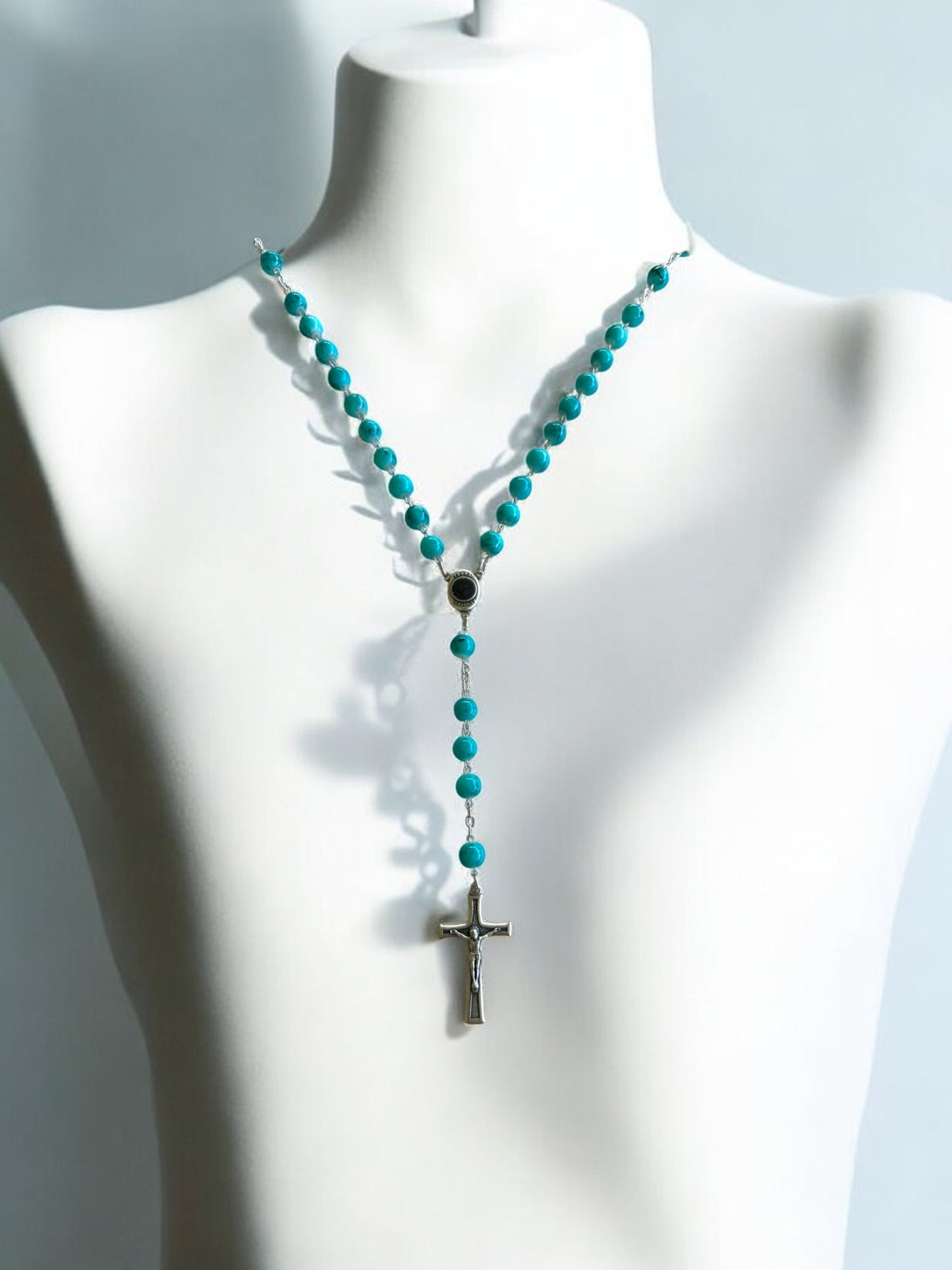 Rosary Turquoise Beads