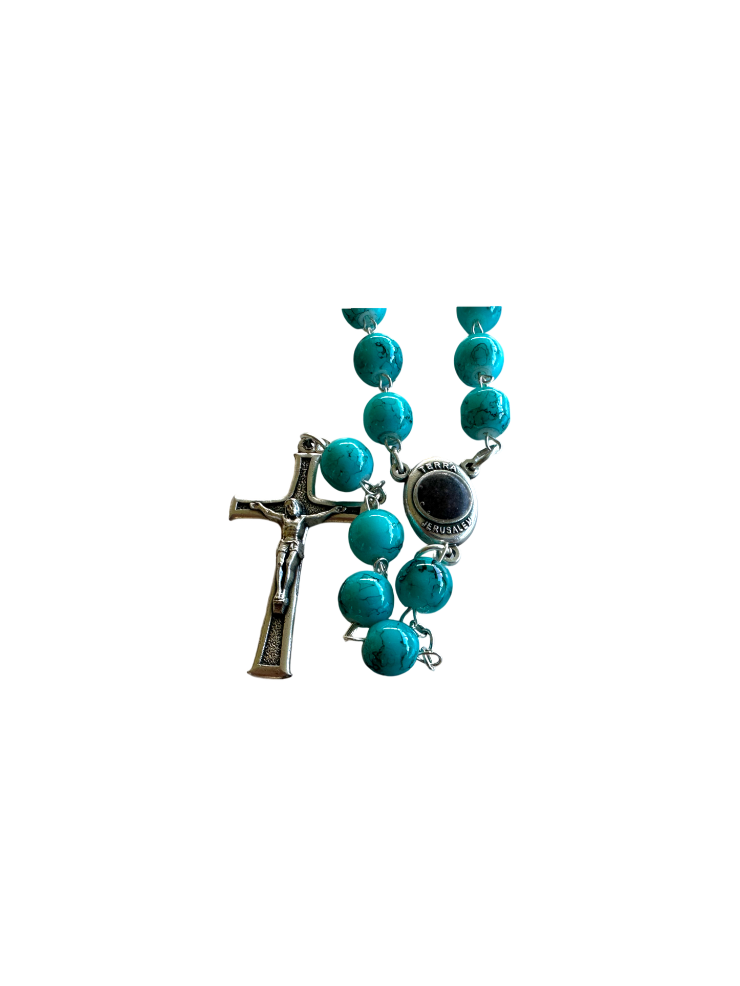 Rosary Turquoise Beads