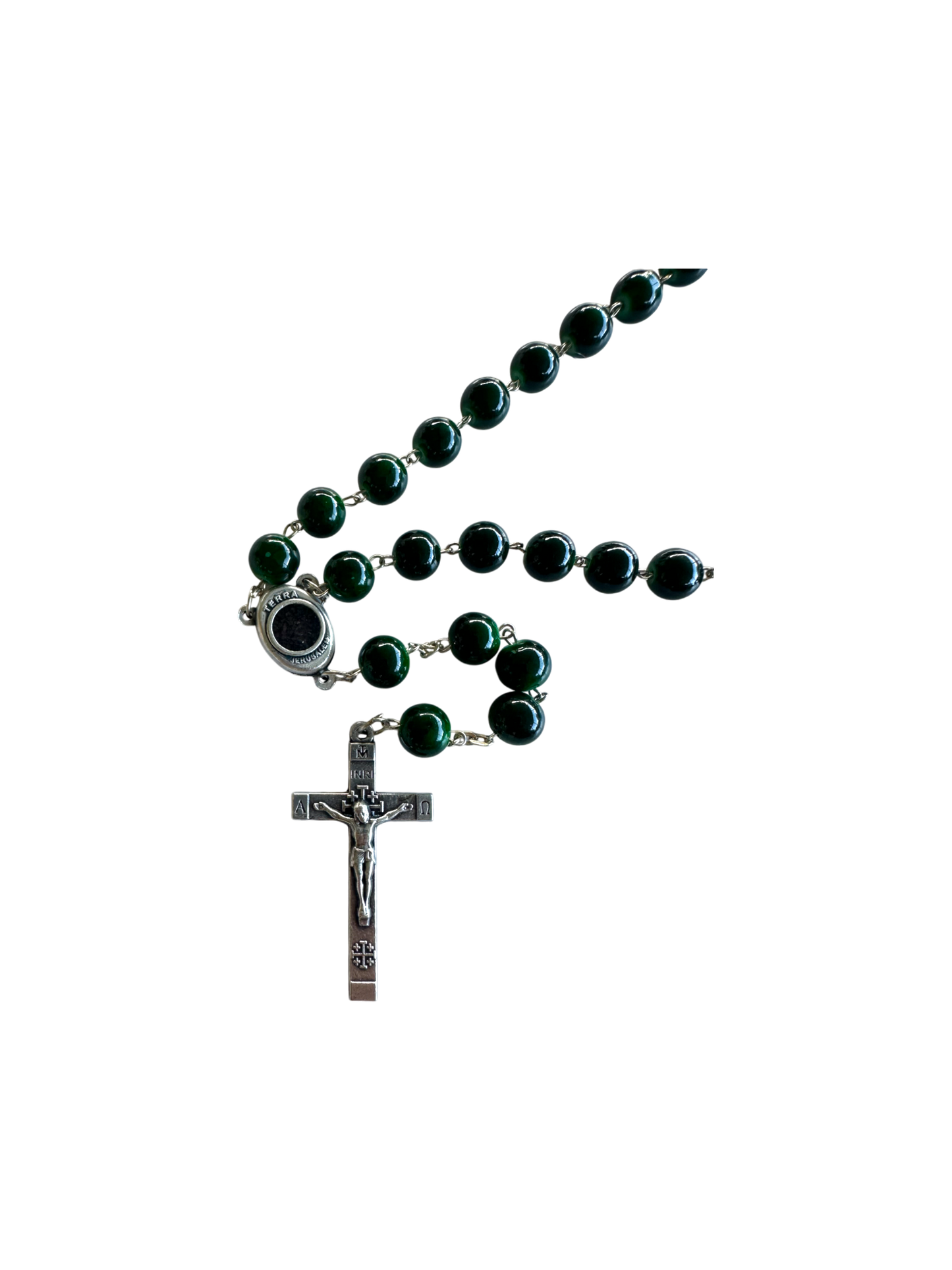 Rosary Green Beads