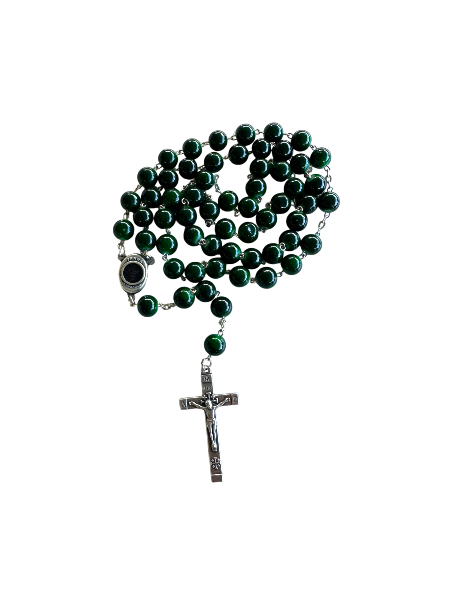Rosary Green Beads