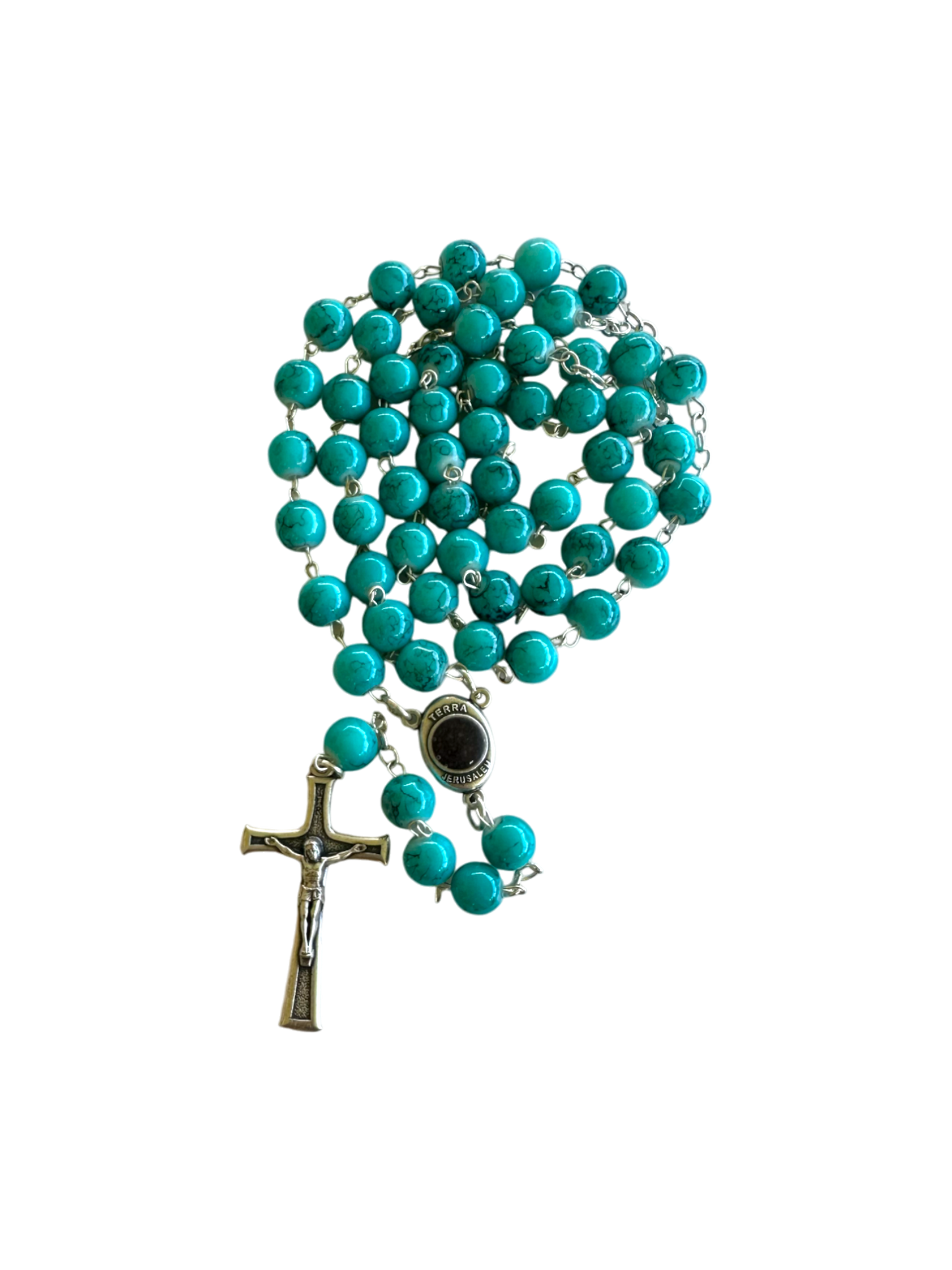 Rosary Turquoise Beads